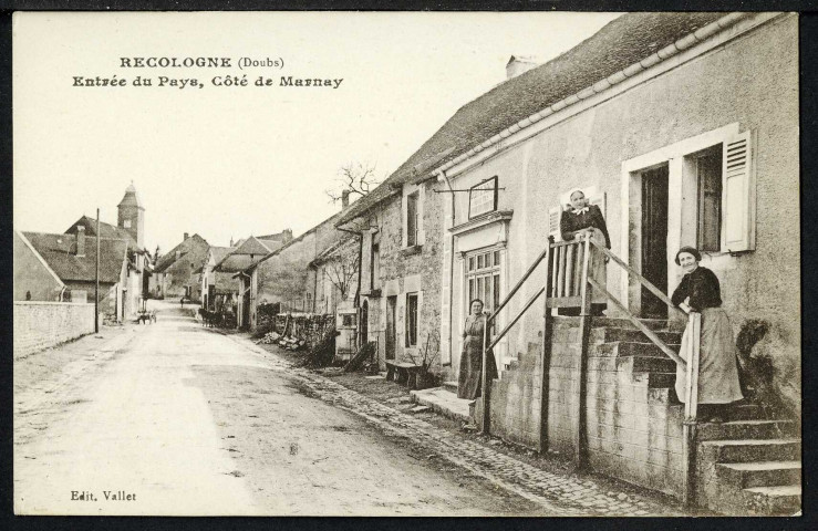 Entrée du pays, côté Marnay