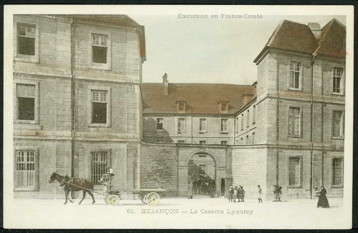 Vue de la caserne Lyautey