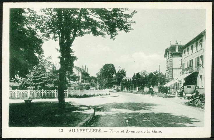 Place et avenue de la Gare