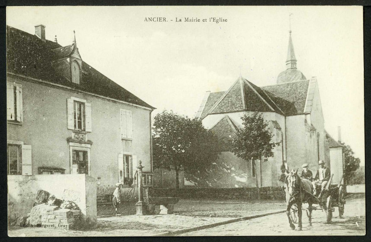 La mairie et l'église