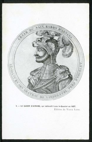 César du Saix, baron d'Arnans
