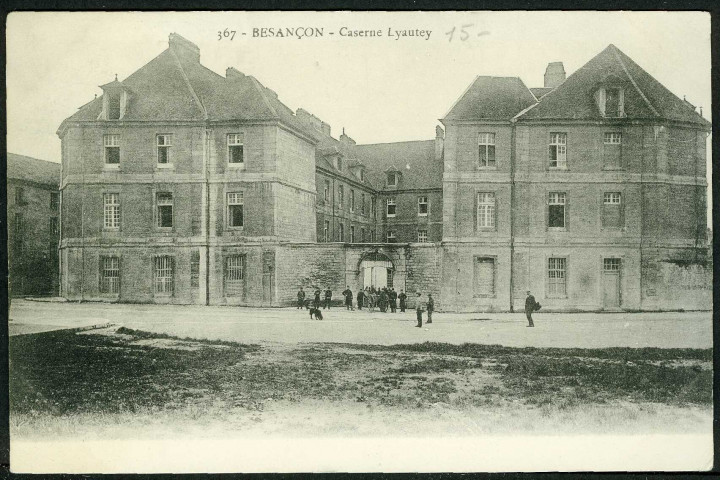 Vue de la caserne Lyautey