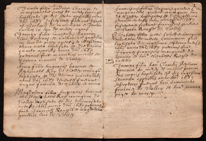 B 1689-1707
