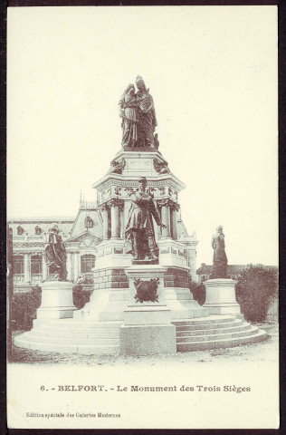 Le monument des "Trois-Sièges"