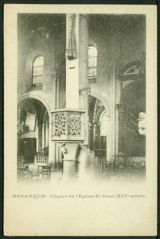 La chaire sculptée, chaire gothique donnée à la cathédrale en 1469