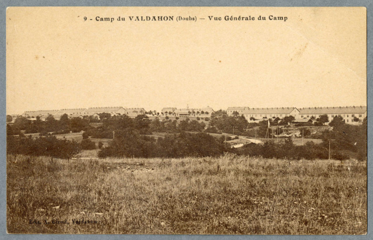 Camp du Valdahon - Vue Générale du Camp