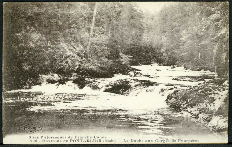 Le Doubs au gorge de Tourpent