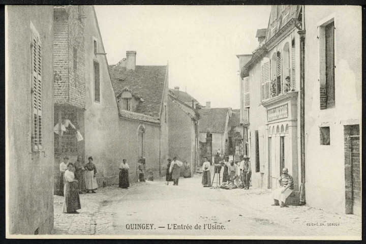 Entrée de l'usine