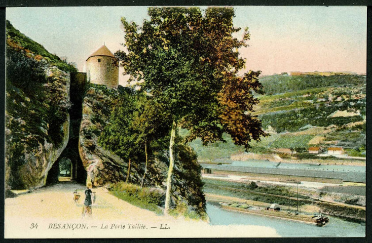 La porte Taillée, coté extérieur