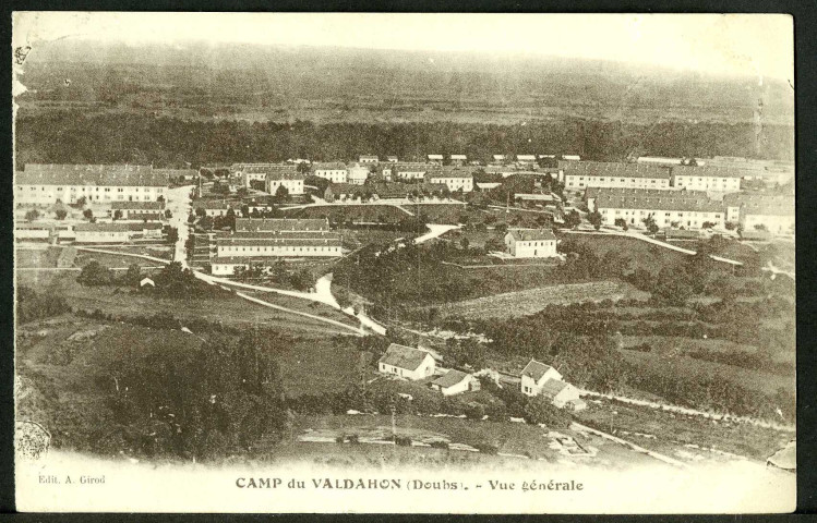 Vue générale du camp