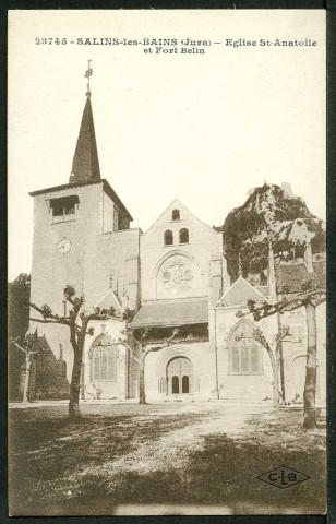 L'église Saint-Anatoile et le fort Belin