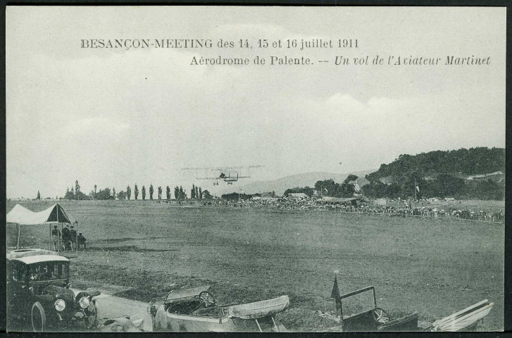 Un vol de l'aviateur Martinet