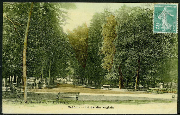 Le jardin anglais