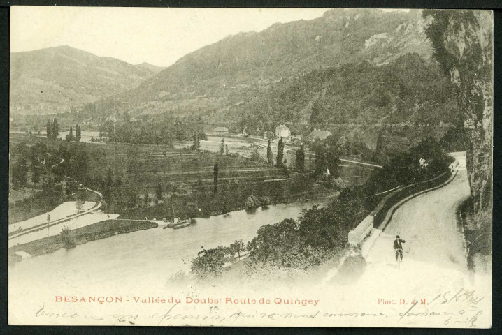 Vallée du Doubs, route de Quingey