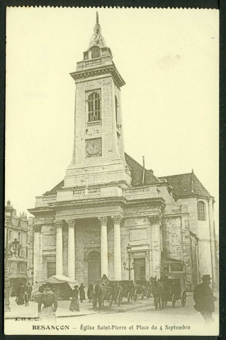 Eglise Saint-Pierre et place du 4 septembre