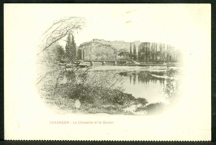 La citadelle et le Doubs