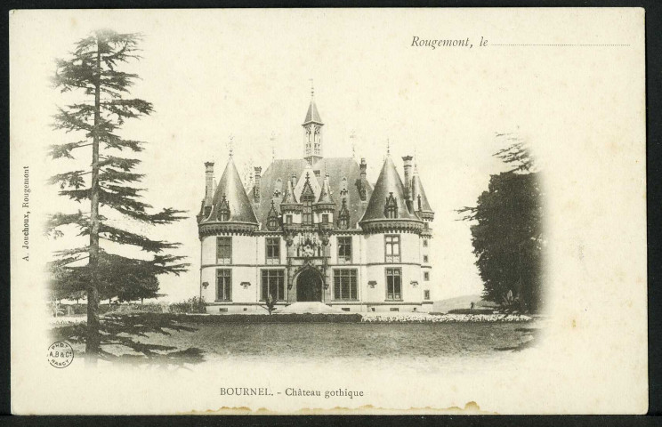 Château de Bournel, vue de face