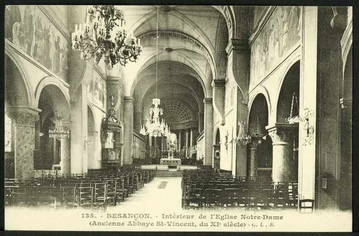 Intérieur de l'église Notre-Dame