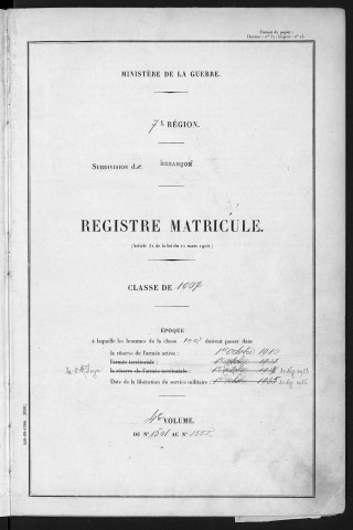 Volume 4, nos 1501 à 1628