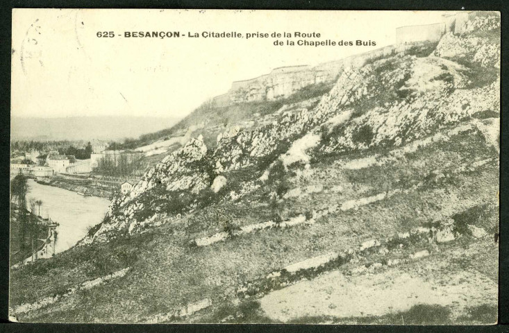 La citadelle prise de la route de la Chapelle des Buis