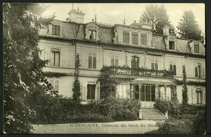 Château des bords du Doubs