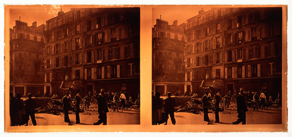 Barricades rue de Rivoli