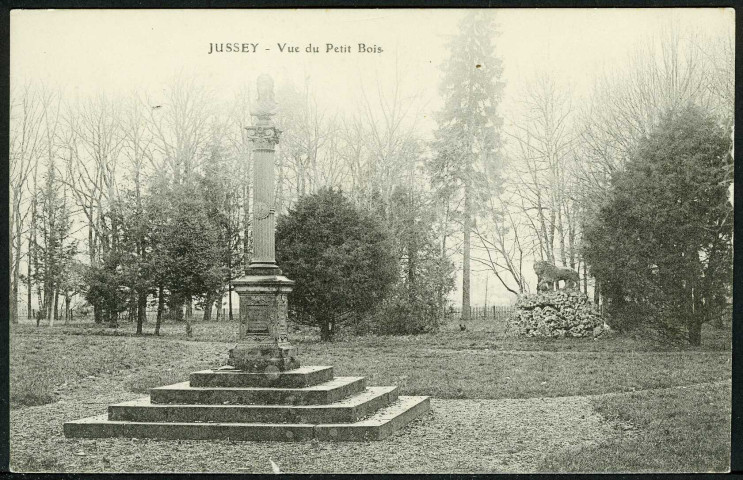 Vue du petit bois