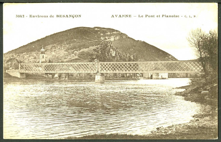 Le pont et Planoise