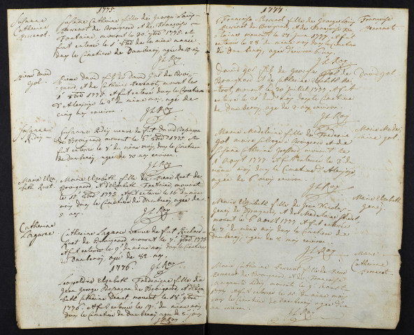 S 1765-1792 (protestants)
