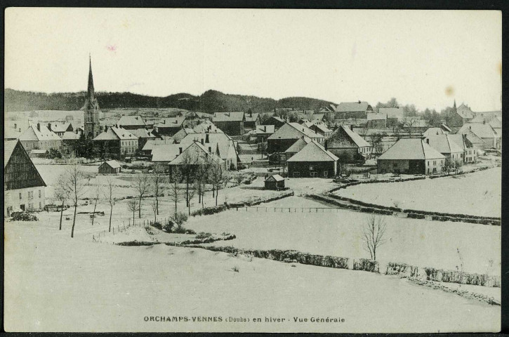 Vue générale en hiver