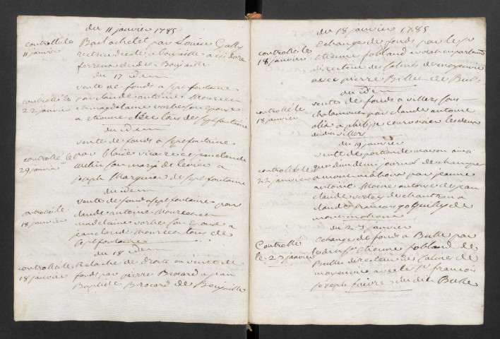 Etienne Mourcet puis Jean François Gabin Mourcet