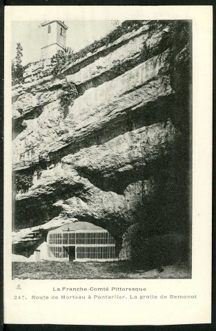 Entrée de la grotte