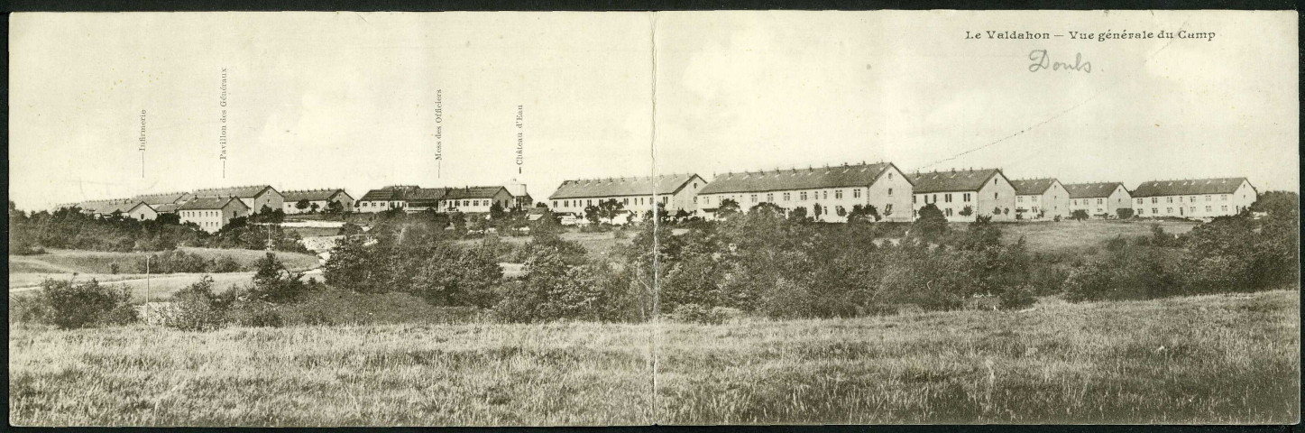 Vue générale du camp