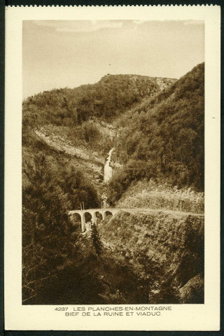 Bief de la Ruine et viaduc