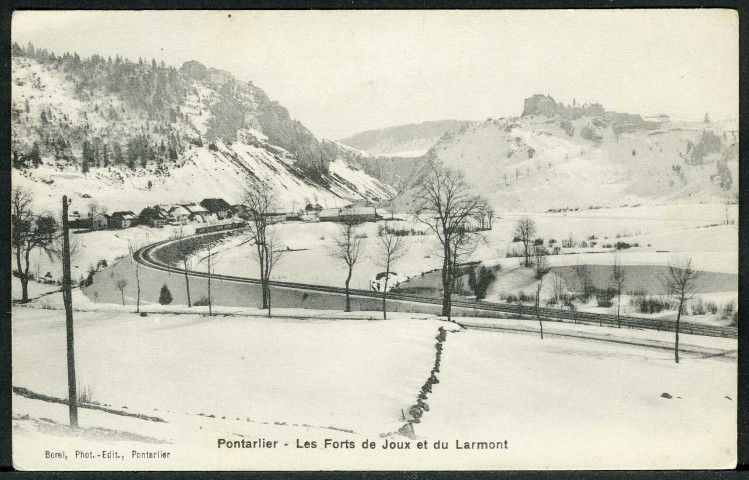 Les forts de Joux et du Larmont