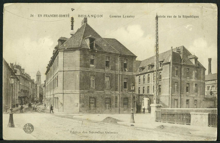 Vue de la caserne Lyautey