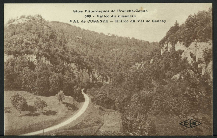 Entrée du val de Sancey