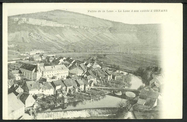 La Loue à son entrée à Ornans
