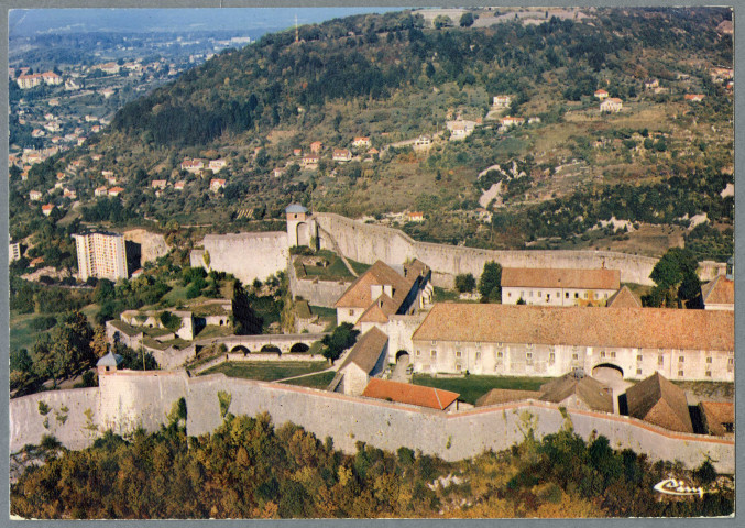 Vue aérienne - La citadelle