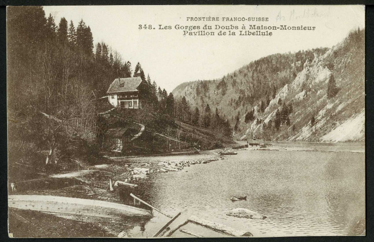 Les gorges du Doubs à Maison-Monsieur