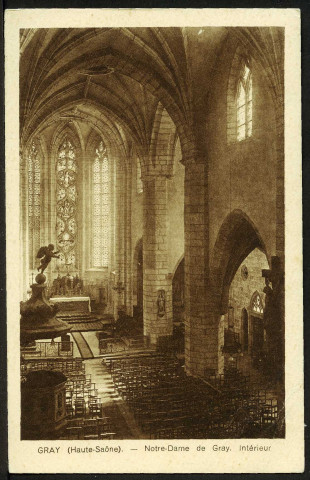 Notre-Dame de Gray, intérieur