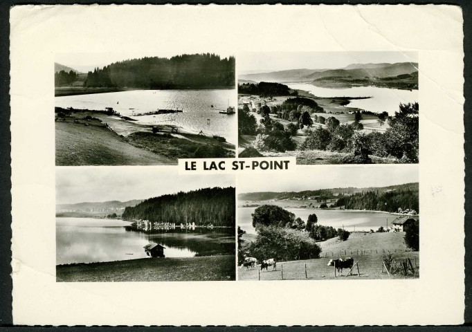 Port de Malbuisson et le lac Chaon ; Port-Titi