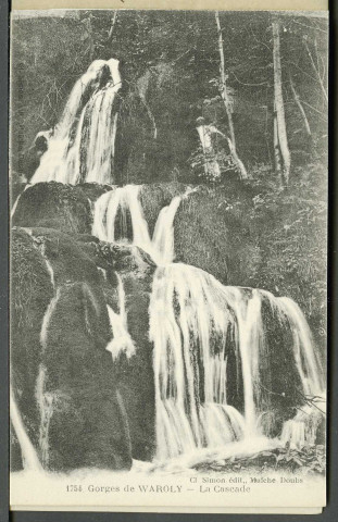 Gorges de Waroly ; la cascade