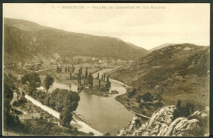 Vallée de Casamène et île Malpas