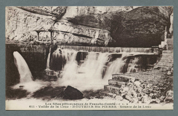 Vallée de la Loue. Source de la Loue