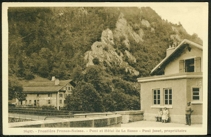 Pont et hôtel de La Rasse