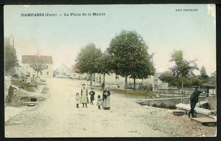La place de la mairie