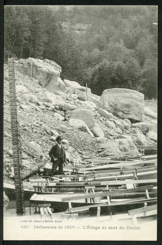 Sécheresse de 1910, le Saut du Doubs