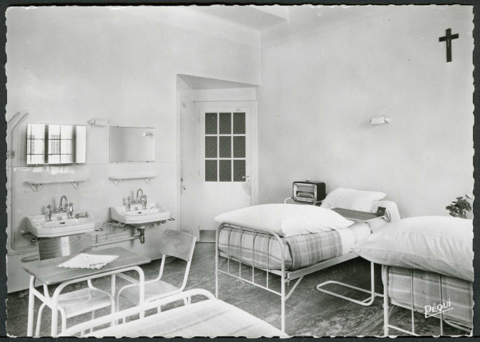 Service Saint-Maurice, chambre de malades