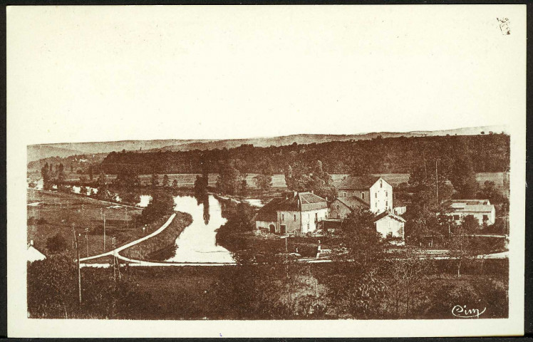 Moulin du Pré et vallée du Doubs